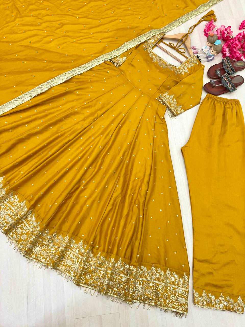 Modern Festive Wear Party Wear Suit for Women