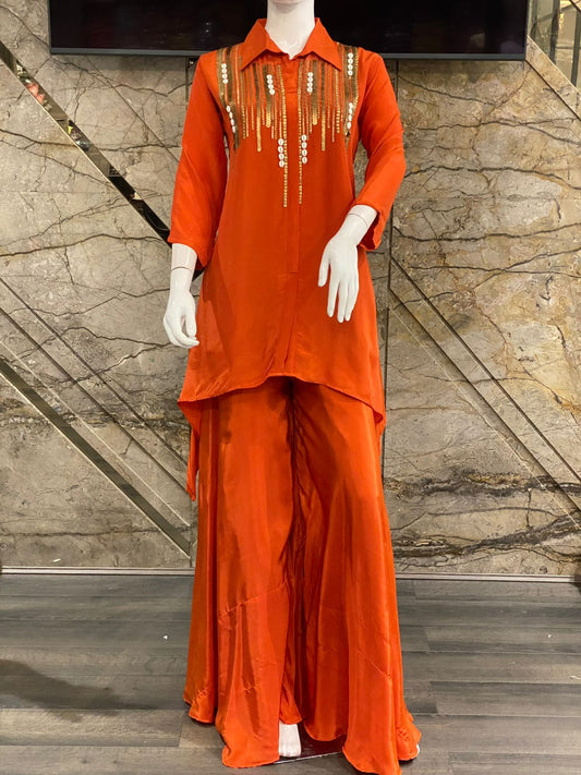 Elegant Embroidered Designer Suit for Women