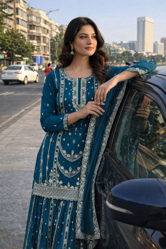 Royal Ethnic Party Wear Suit for Women