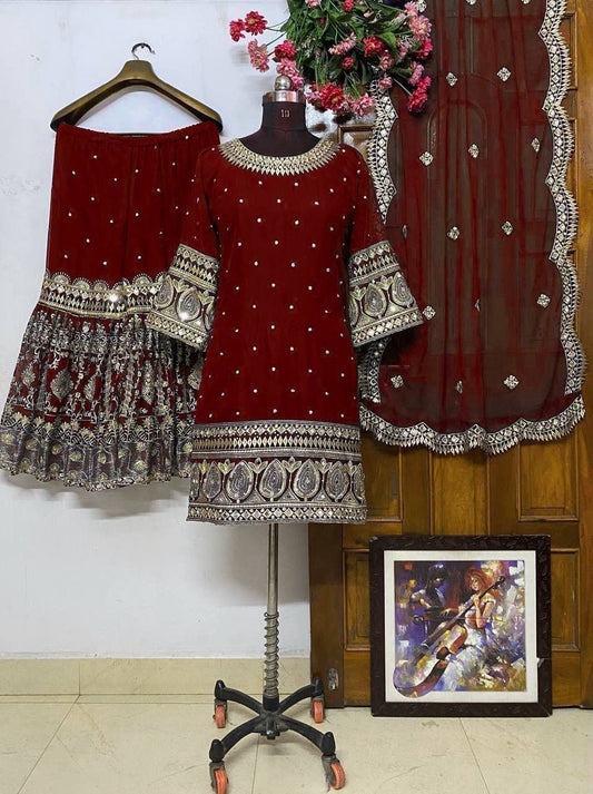 Modern Designer Festive Suit Set for Women