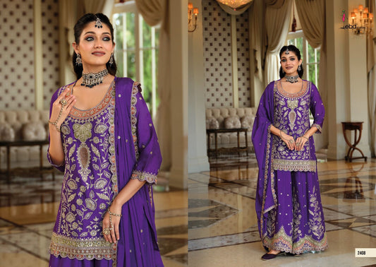 Premium Party Wear Designer Suit Set For Women