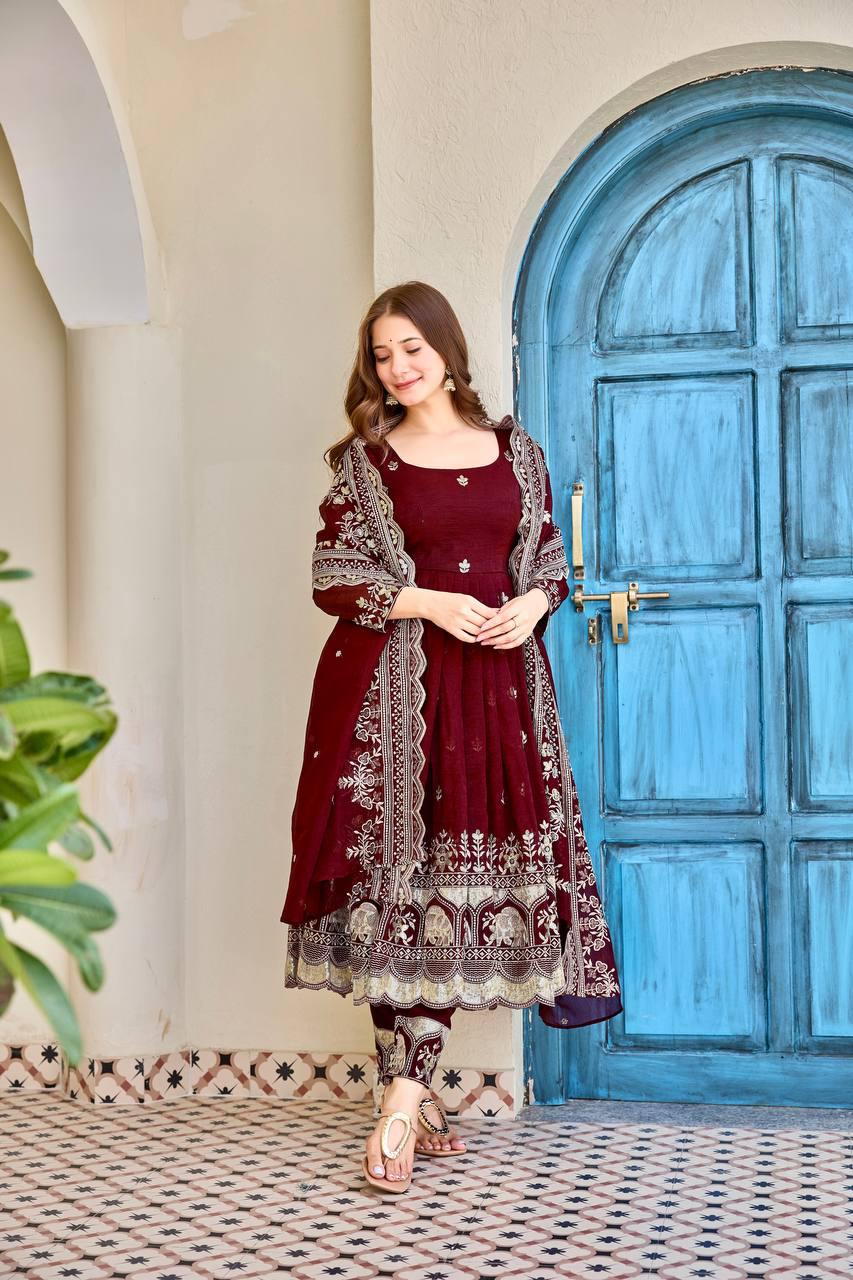 Premium Designer Anarkali Suit for Women