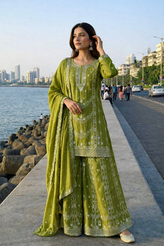 Classic Embroidered Designer Suit for Women