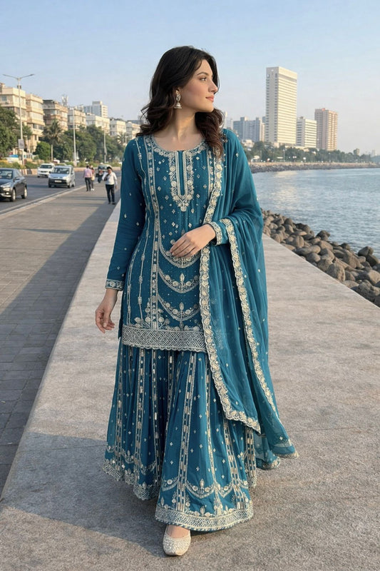 Royal Ethnic Party Wear Suit for Women