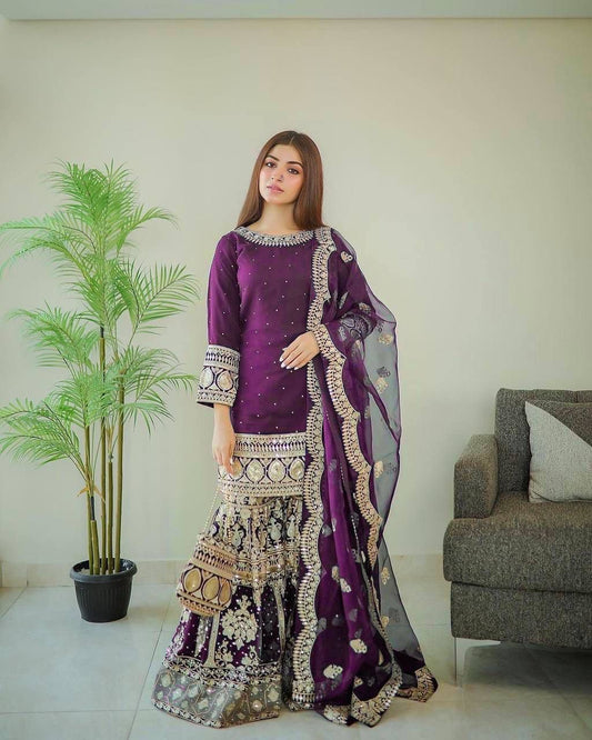 Luxury Wedding Collection Party Wear Suit for Women