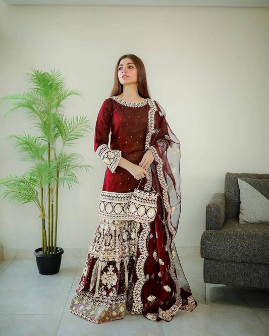 Modern Designer Festive Suit Set for Women