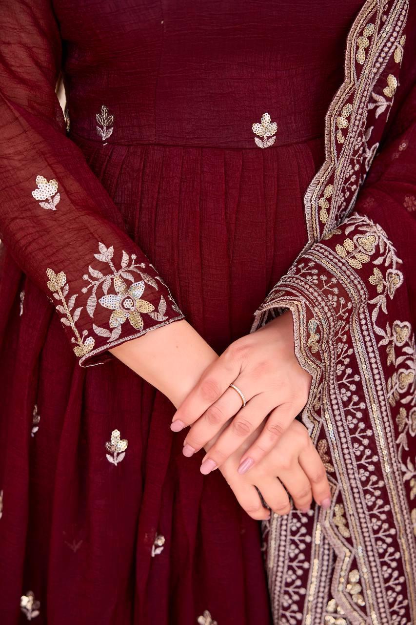Premium Designer Anarkali Suit for Women