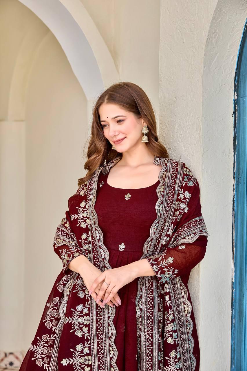 Premium Designer Anarkali Suit for Women