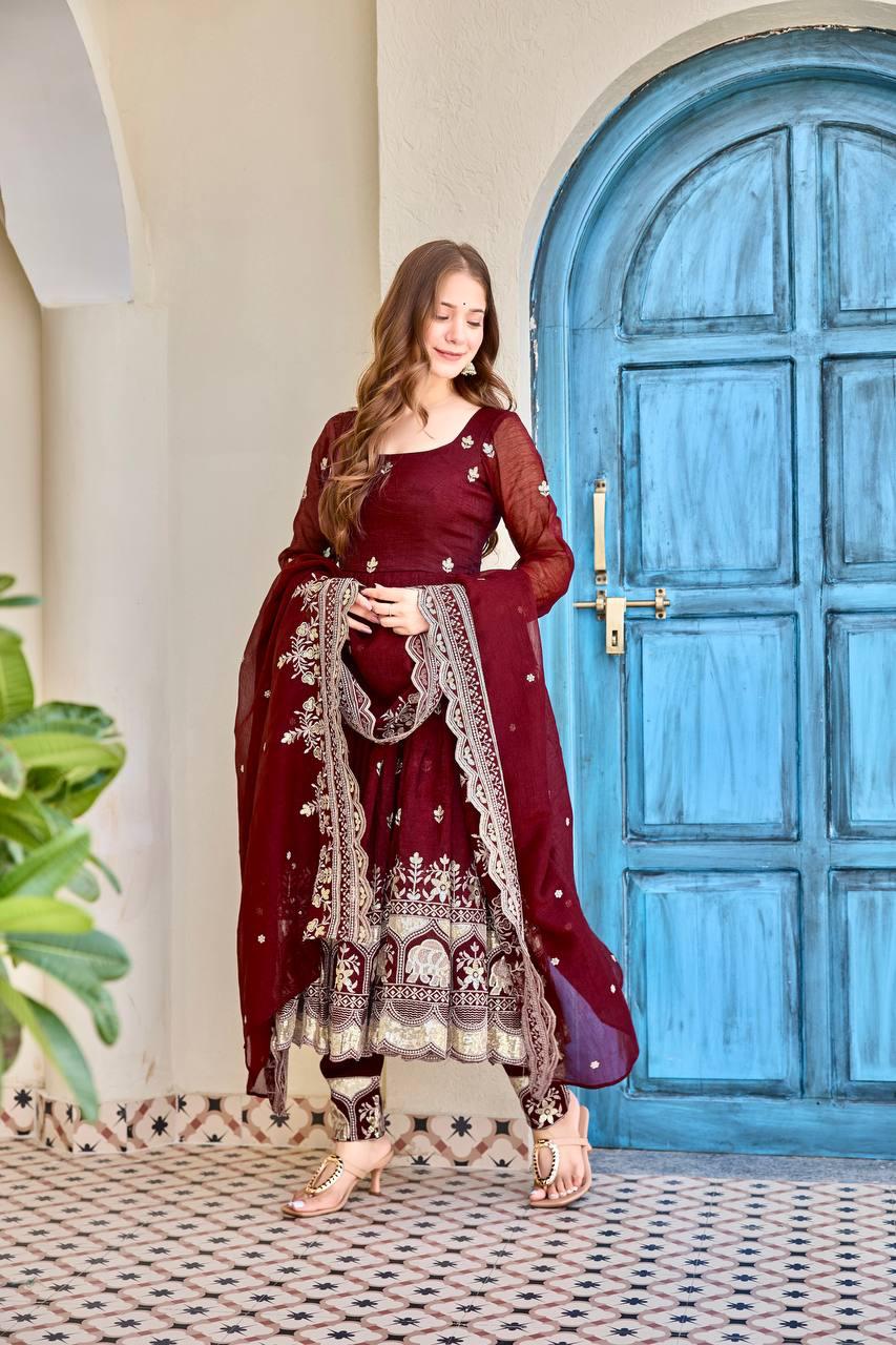 Premium Designer Anarkali Suit for Women