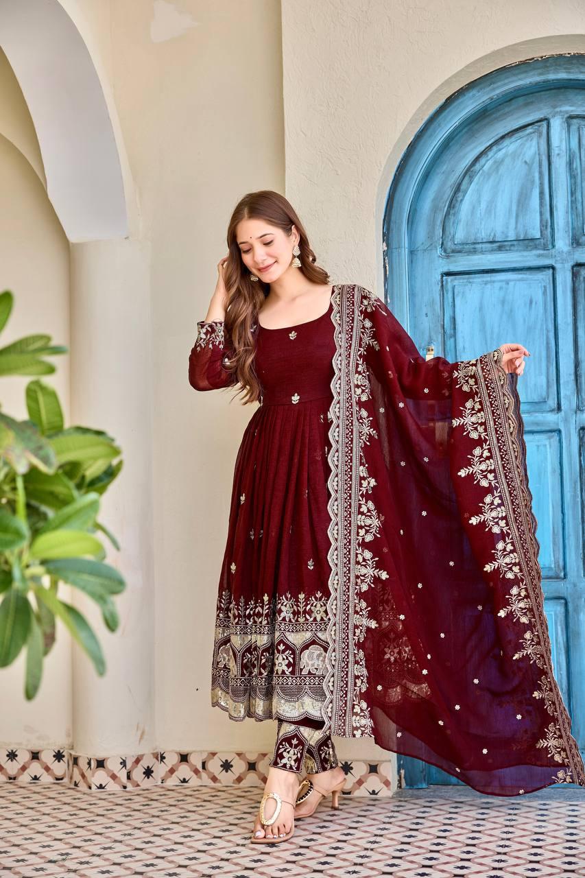 Premium Designer Anarkali Suit for Women