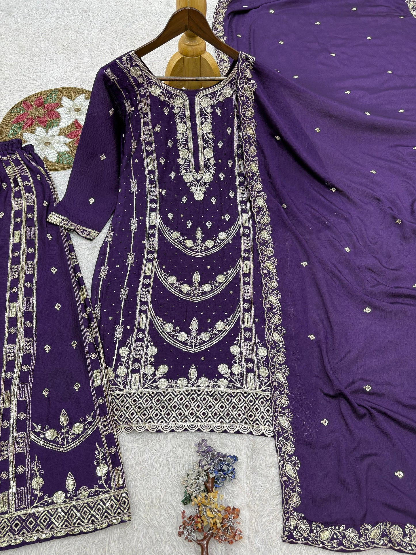 Elegant Wedding Collection Festive Suit Set for Women