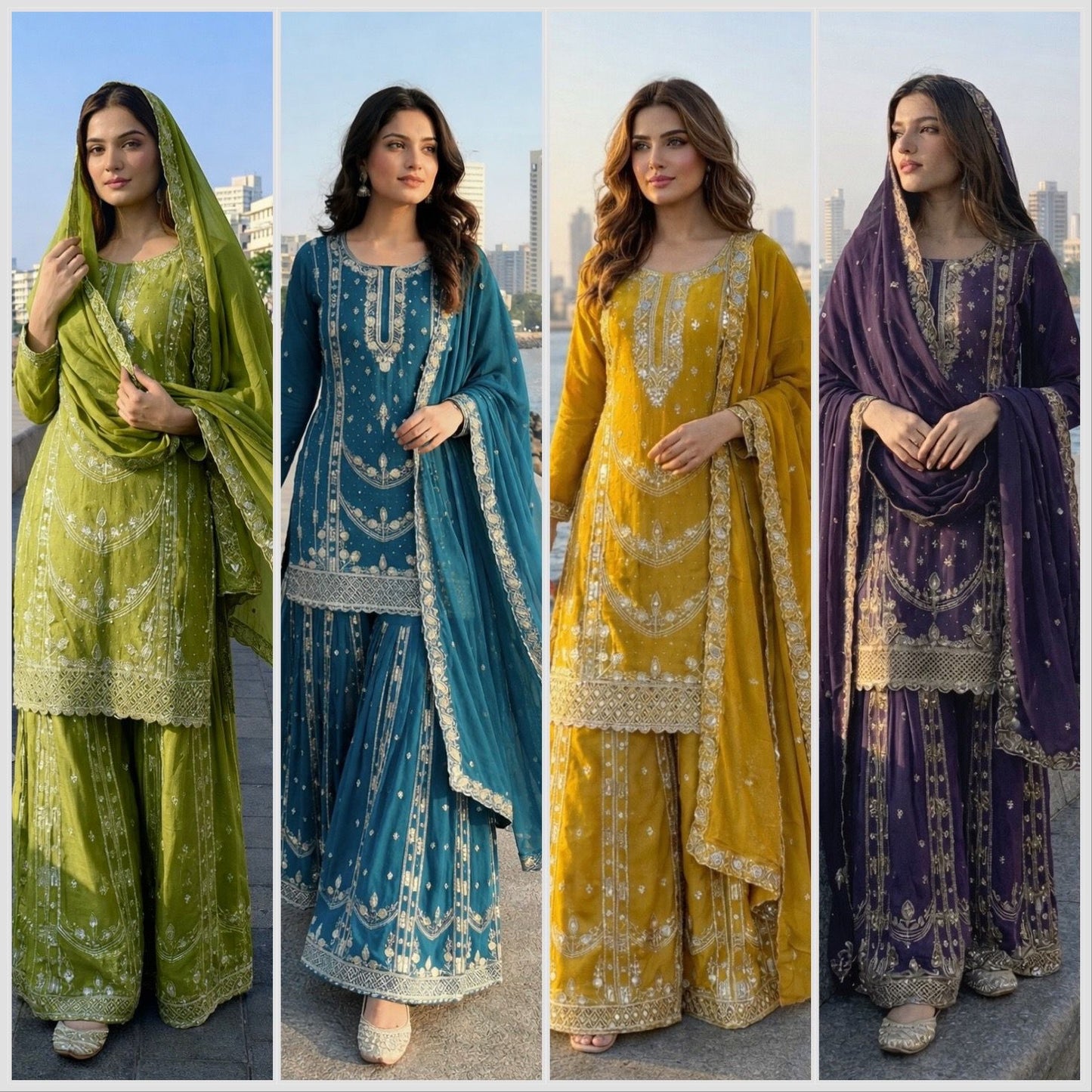 Elegant Wedding Collection Festive Suit Set for Women