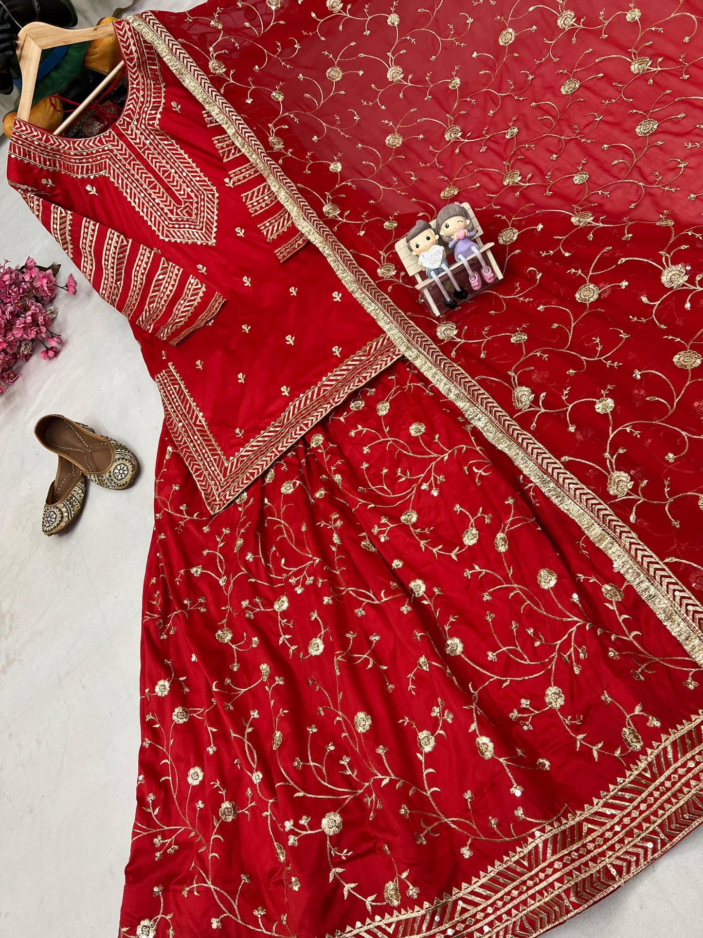 Elegant Designer Party Wear Suit Set