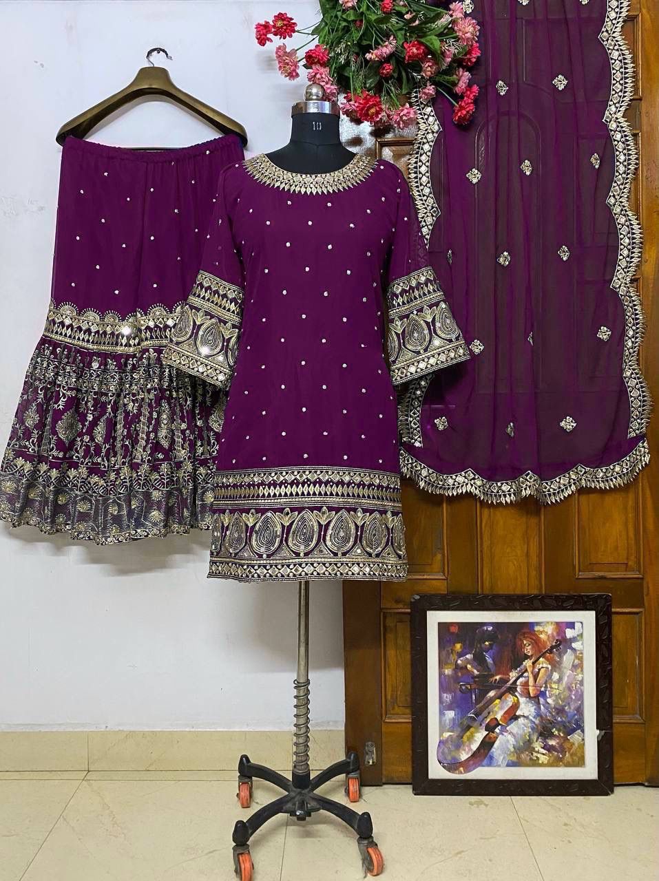 Luxury Wedding Collection Party Wear Suit for Women